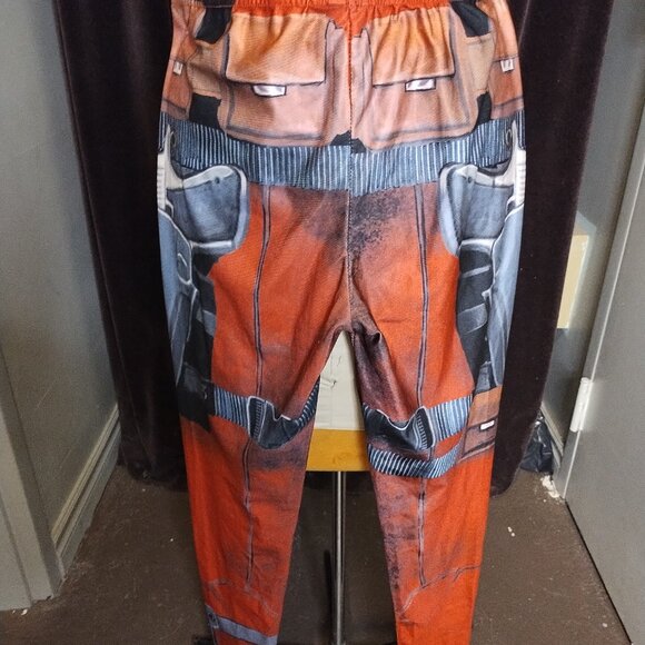 Womens Deadpool Cosplay Leggings - Picture 5 of 5